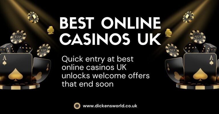 Quick entry at best online casinos UK unlocks welcome offers that end soon