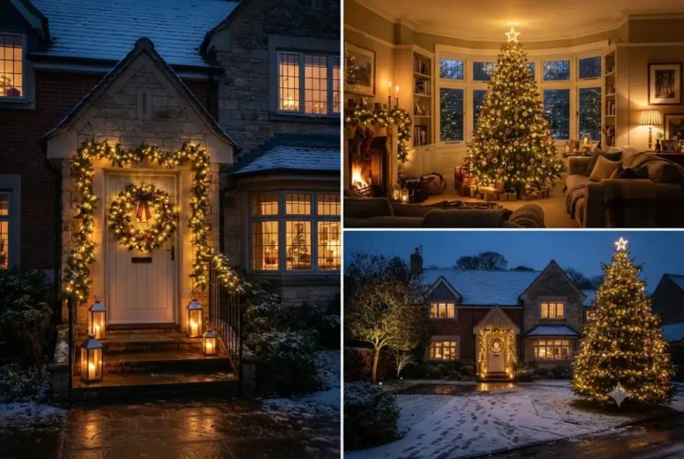 Christmas Lighting Ideas: Indoor & Outdoor Decorating Inspiration for UK Homes Christmas Lighting Ideas: Indoor & Outdoor Decorating Inspiration for UK Homes